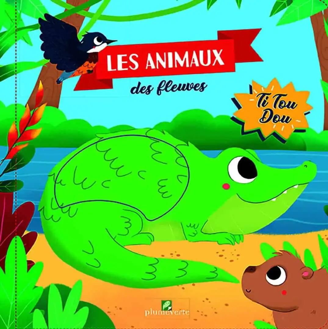 Couverture : Les animaux des fleuves guyanais