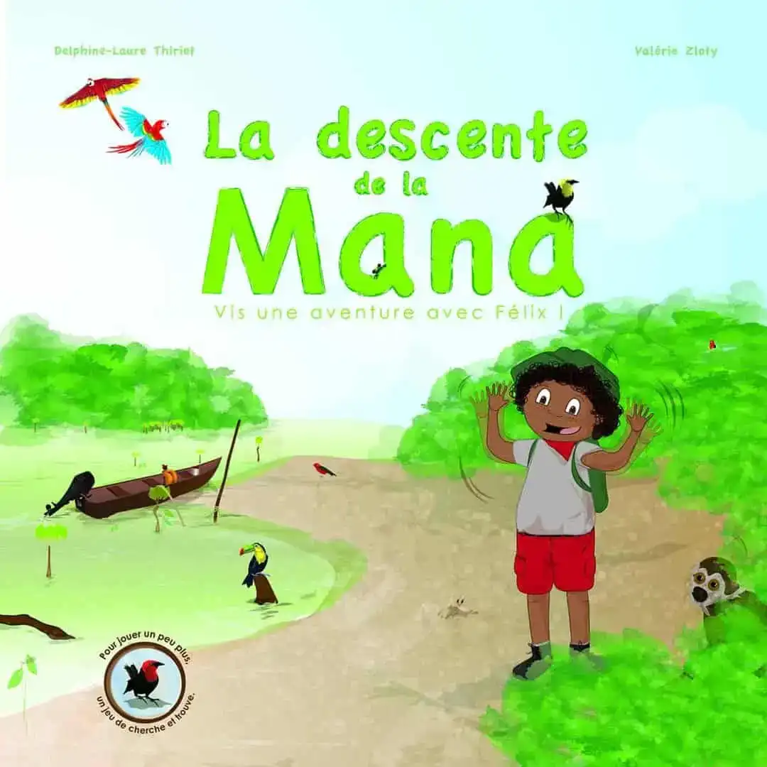 Couverture : La descente de la Mana
