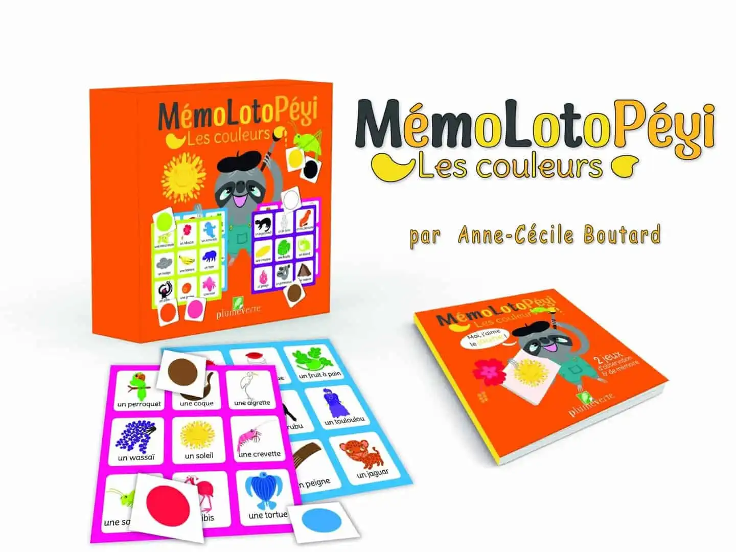 Couverture : Mémo-loto "les couleurs"