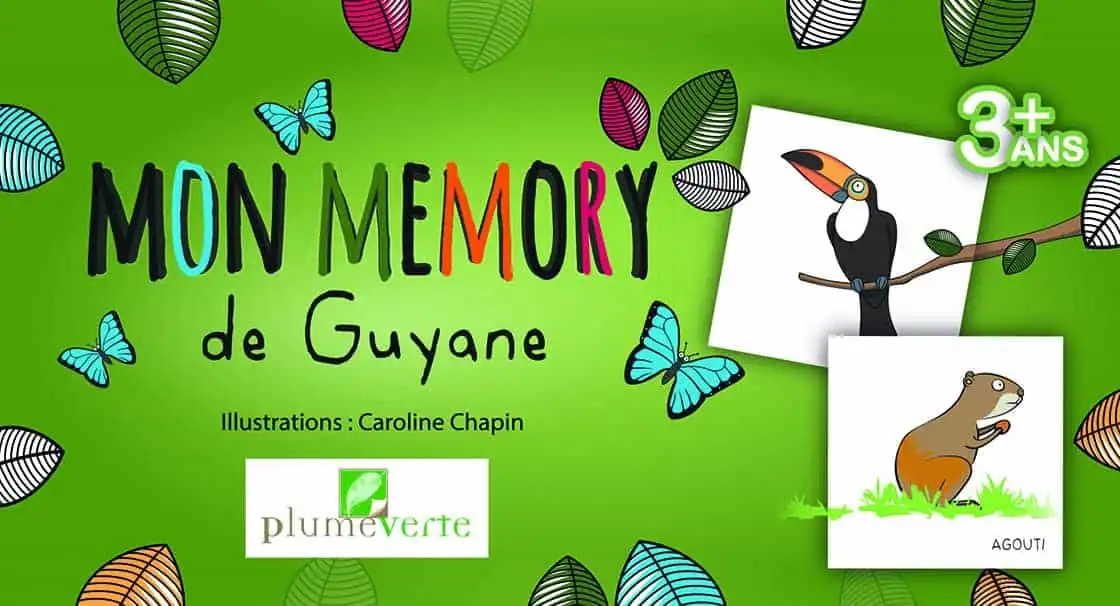 Couverture : Mon memory de Guyane
