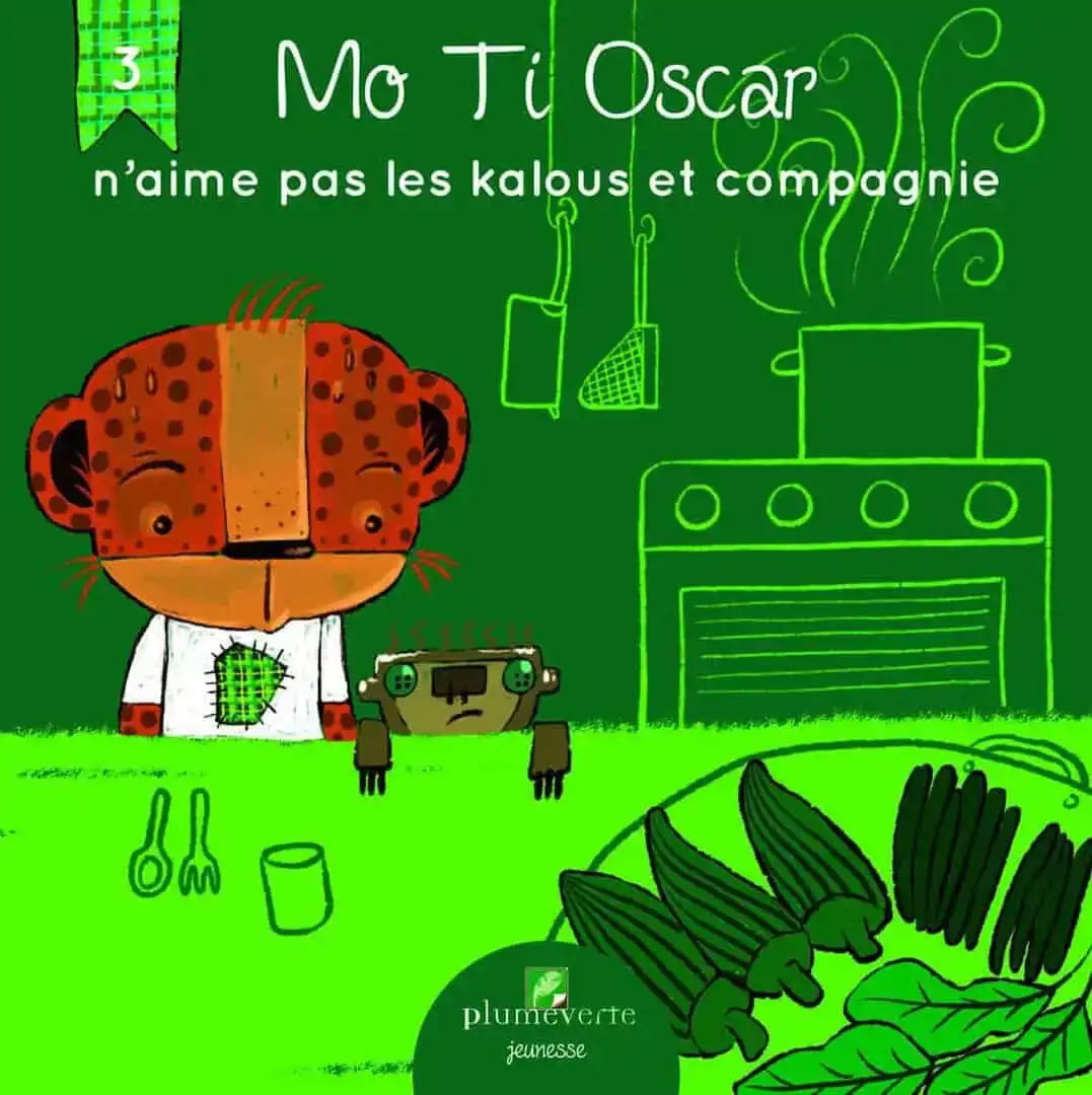 Couverture : Mo Ti Oscar n’aime pas les kalous et compagnie