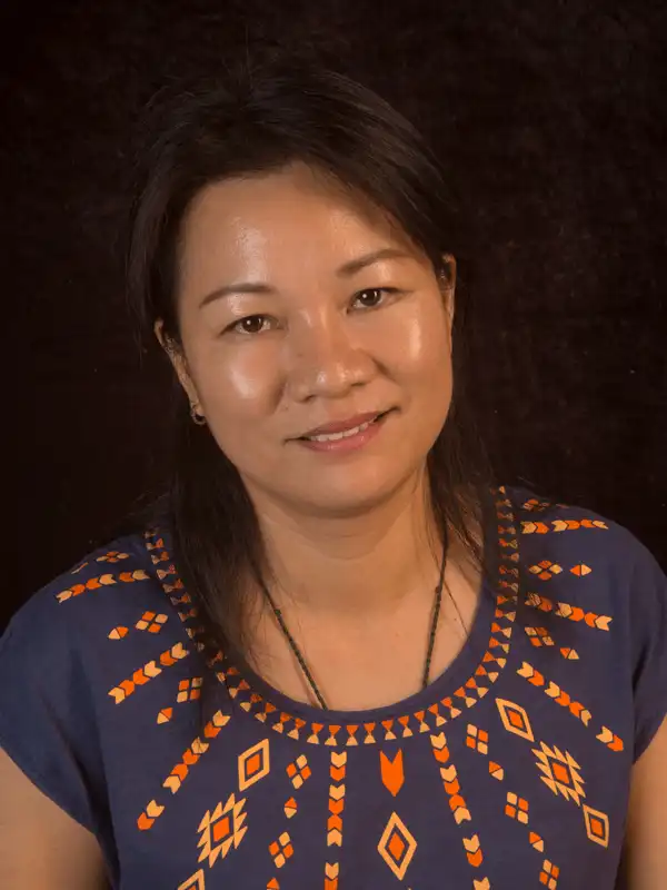 Portrait de Suzie Lan, éditrice